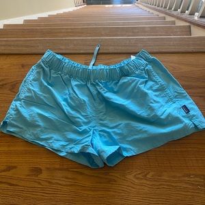 Patagonia Tiffany blue shorts